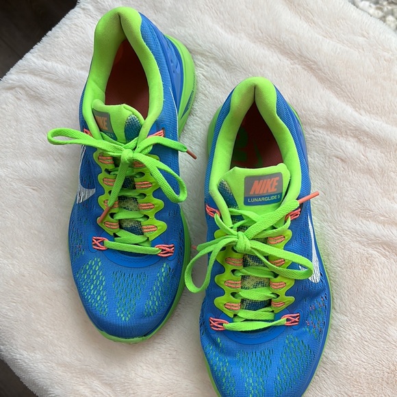 Nike Lunarglide 5 Size 8 Running Shoes - Picture 2 of 5